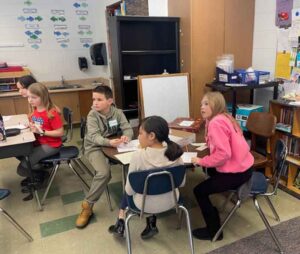 Students exploring the Cherry Hill Case